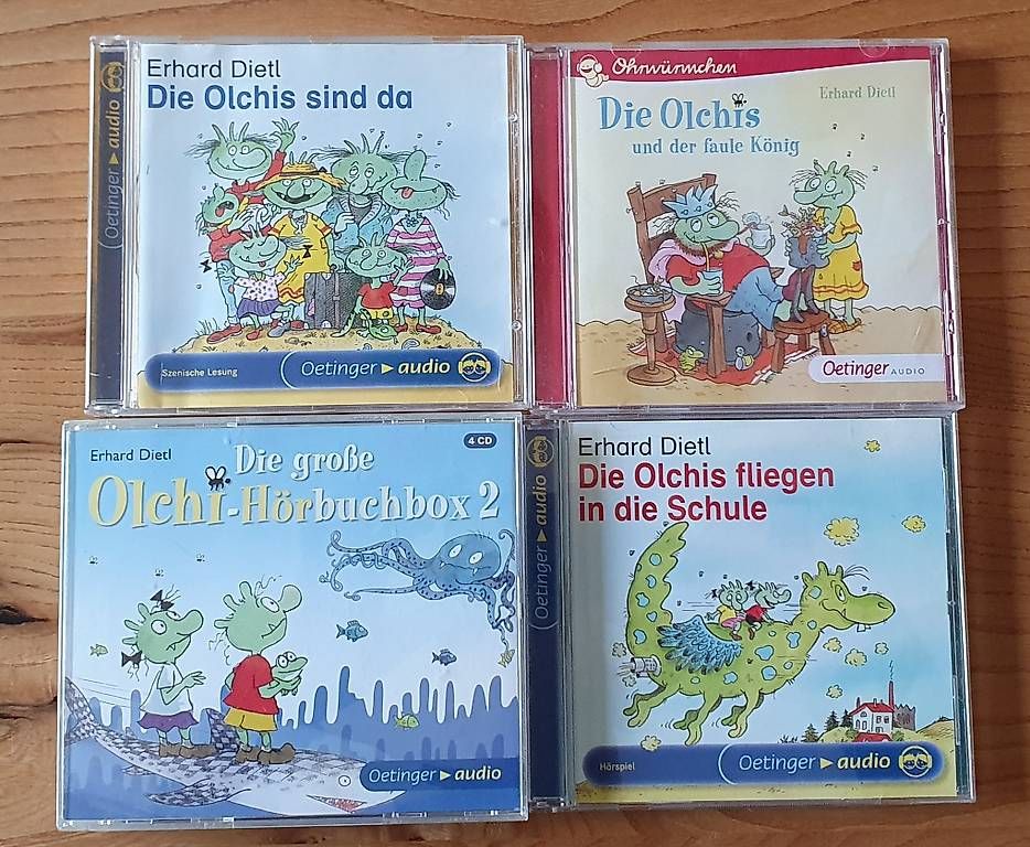 CDs: Die Olchies - vier Abenteuer auf CD – Gebraucht aus binningen von florian_kraus