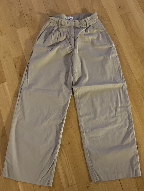 Maxine Low Waist Wide Leg Pant - Dark Beige L30