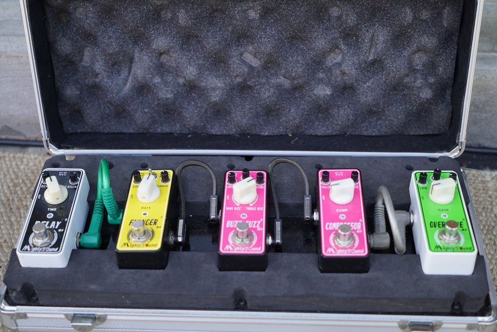 Mighty Sound Guitar Effects Pedal Board voll bestückt Kaufen auf Ricardo