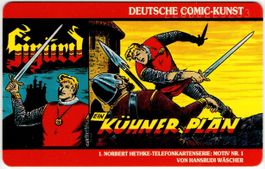 Sigurd - ungebrauchte Hethke Telefonkarte aus Deutschland