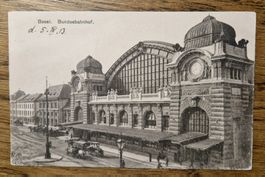 Bundesbahnhof Basel 1913, n. Sachsen