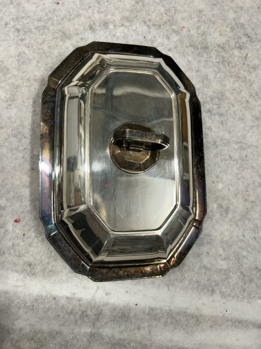 Contenitori & Simili: Silber Gemüseschüssel mit Deckel, Vintage Design – Usato da Kehrsiten venduto da fot_55m5 2