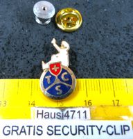 TCS SCHWEIZ PIN ENAMEL MIT SECURITY-CLIP VINTAGE