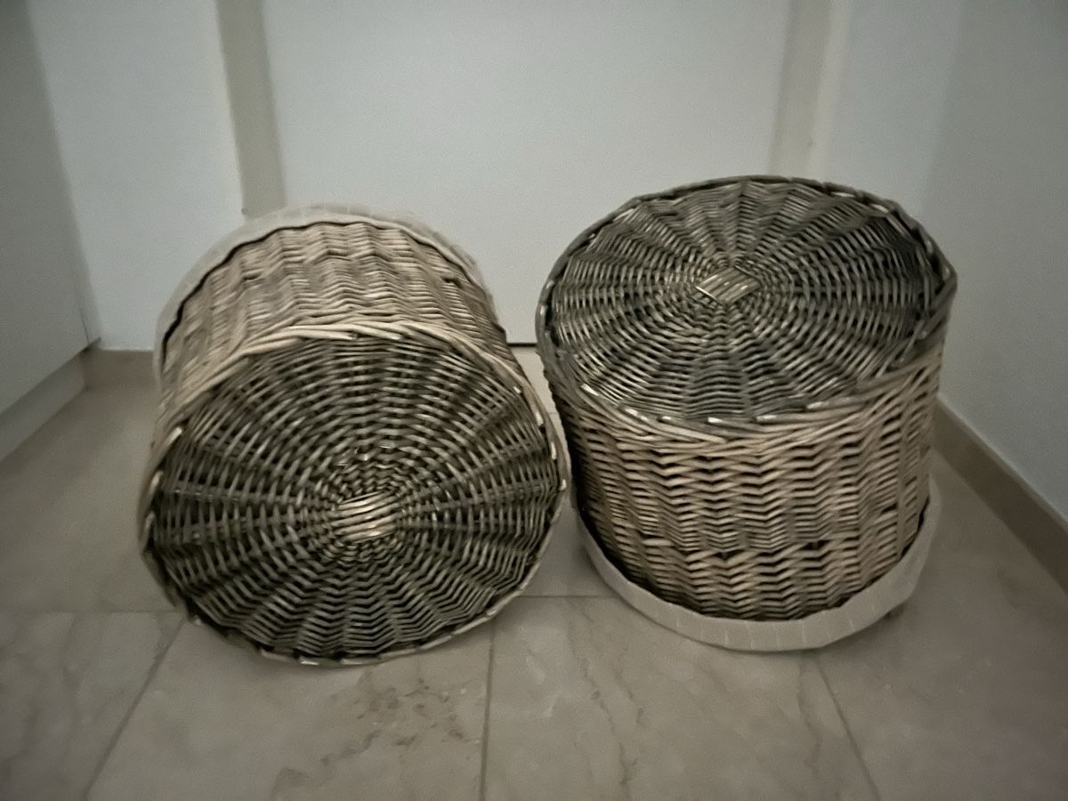Sonstiges für Haushalt & Wohnen: Zwei schöne grosse Körbe (Korb) mit Inlay – Gebraucht aus Jona von simsa02 3