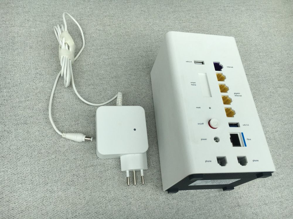 Internet-Box 2 Swisscom Typ RTV 1905 VW, mit Netzadapter (Gebraucht) in ...