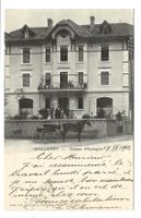 Malleray (BE) Jura Bernois - Caisse d'Epargne - Kutsche 1902