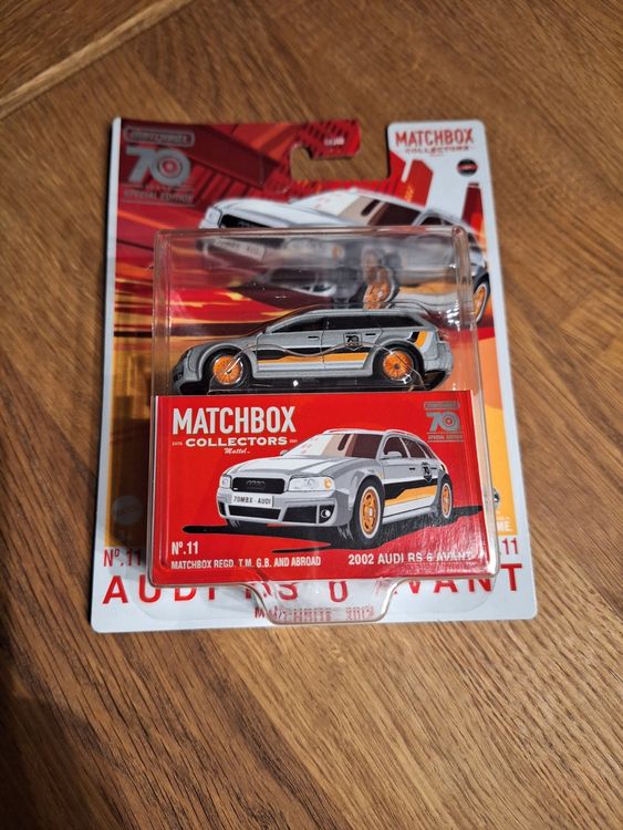 Matchbox Collectors 2023 2002 Audi RS 6 Avant No. 11 (Neu und ...