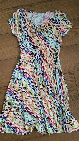 Sommerliches Jersey Kleid von Egerie Paris, Grösse 36-38