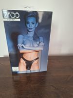 Lederstring ZADO mit 2 Dildos