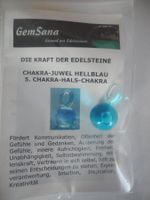 Chakra-Juwel Hellblau 5. Chakra-Hals