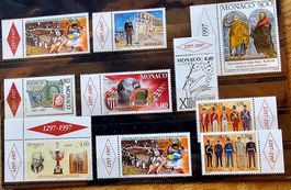 MONACO  timbres neufs ** ~1997-98