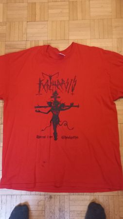 Katharsis 2006 Vintage T-shirt in XL * Black Metal *