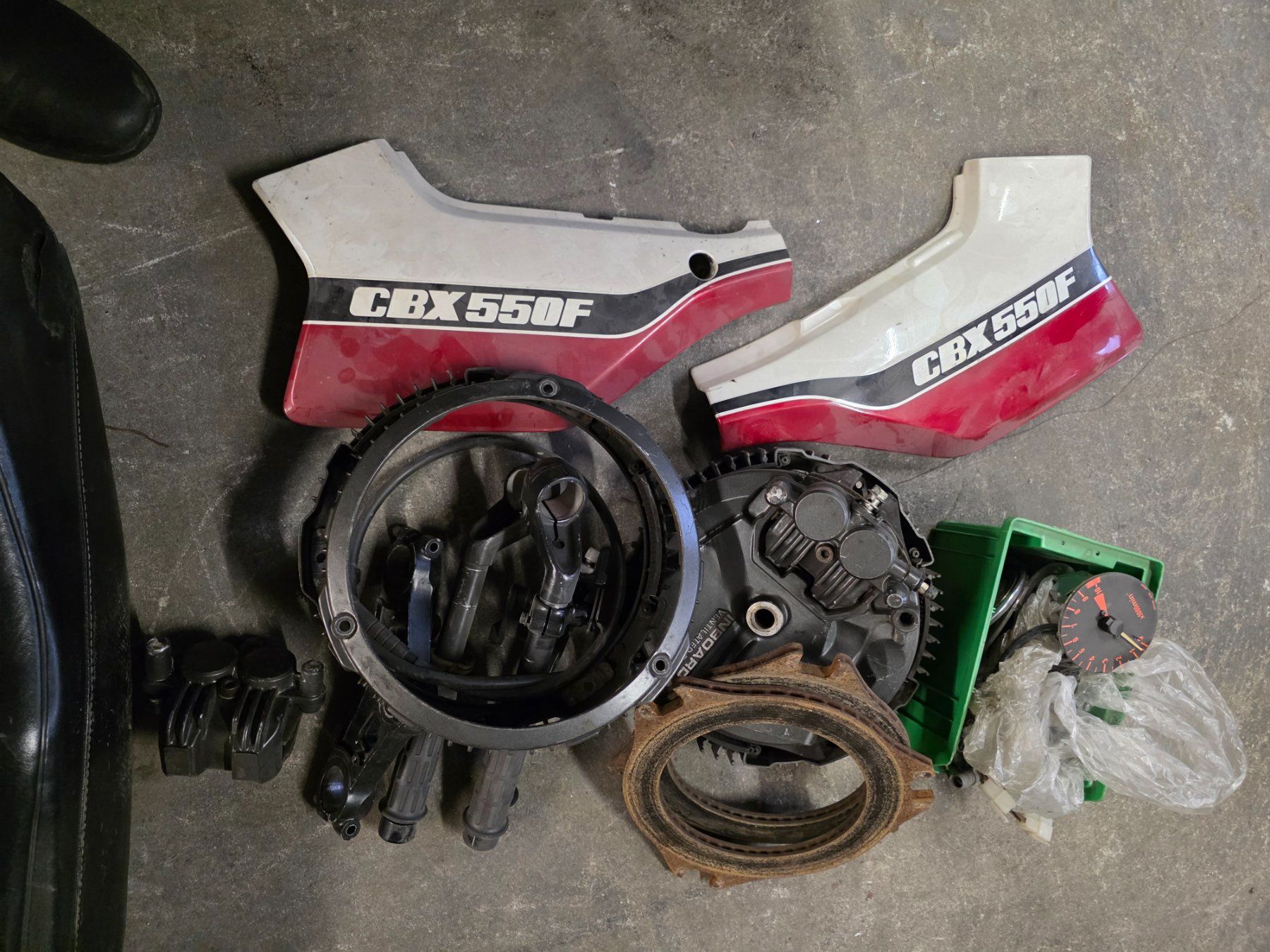 Honda Tutti i ricambio per moto: Ersatzteile Honda CBX 550 – Difettoso da Salvenach venduto da Hayadriver