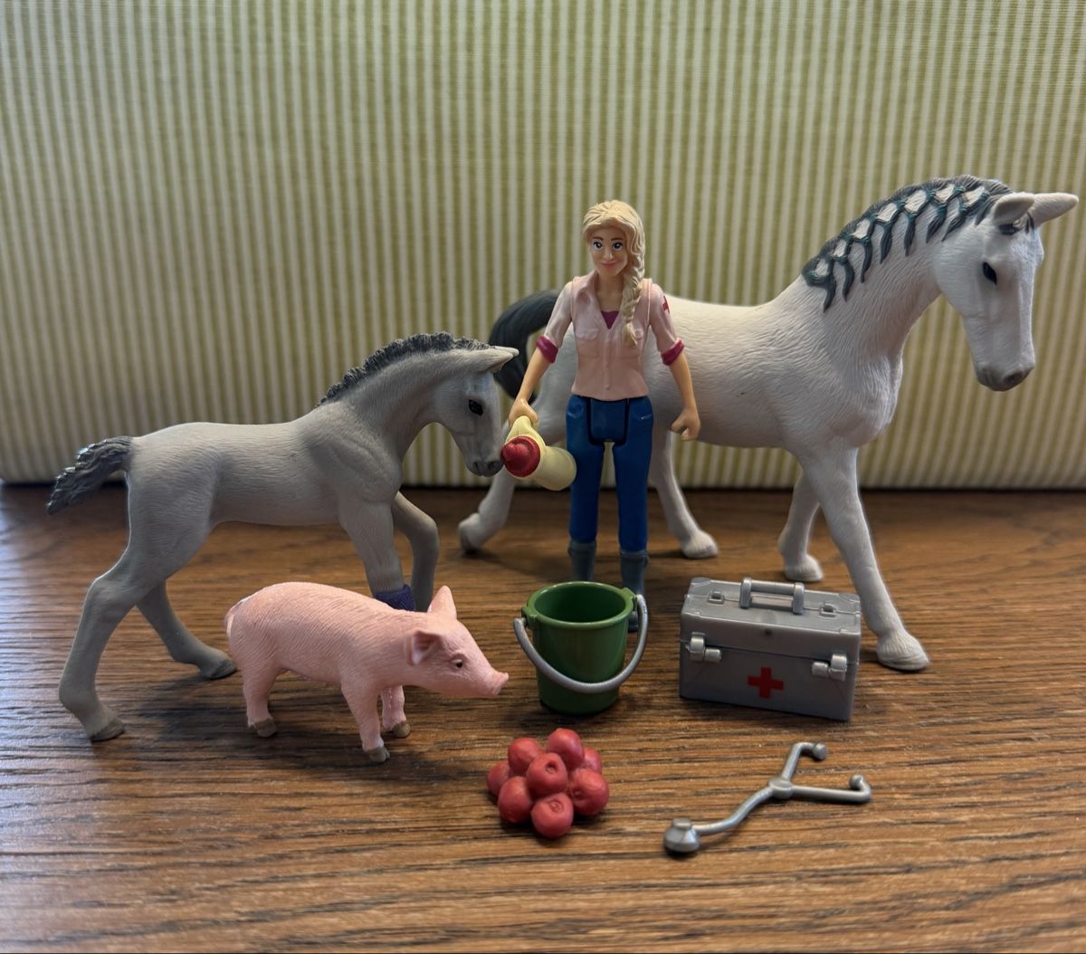 Schleich Jouets: Schleich Arztbesuch  – D'occasion à Auw par grisu81