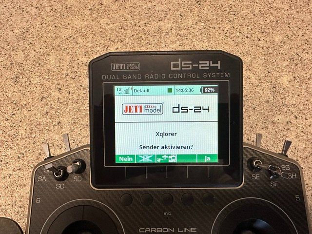 Jeti Telecomando: Fernsteuerung Jeti DS-24 Carbon – Usato da Rafz venduto da Store41 3