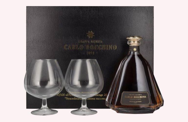 Spirituosen: Grappa Carlo Bocchino in Geschenkbox – Neu und originalverpackt aus Waltenschwil von Bodensee84 4