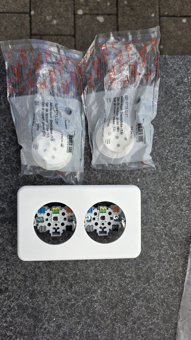 Spine: Feller Steckdosen & Schalter Set – Nuovo e nell'imballaggio originale da Andelfingen venduto da boss_89 3