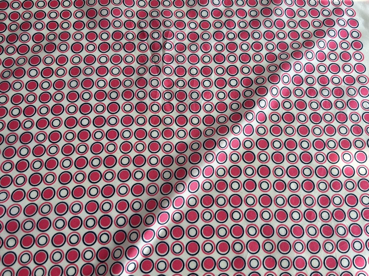 Foulards, Tücher & Schals: Square Scarf Pink White Circles Pattern – Neu (gemäss Beschreibung) aus Saland von ele_vc96 1