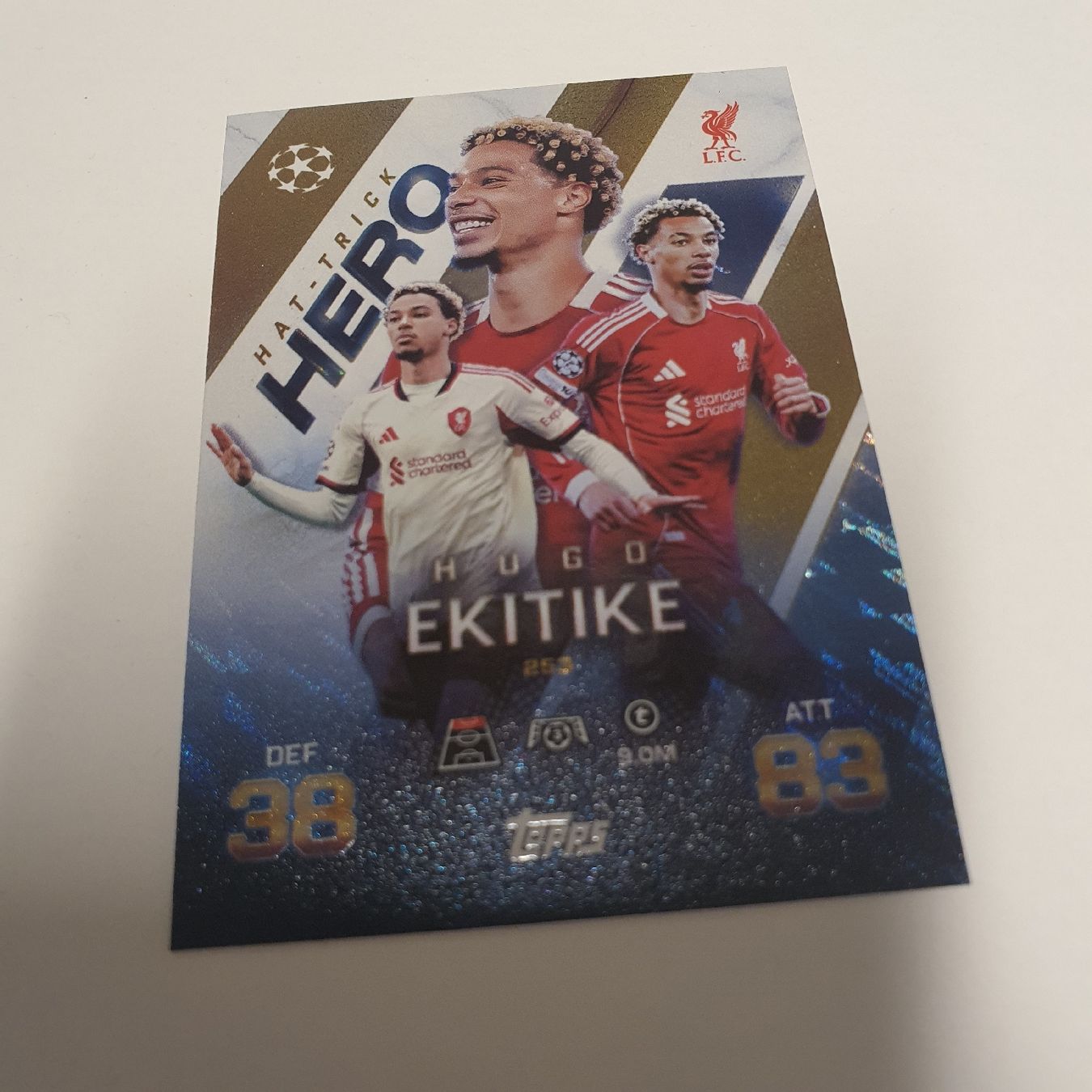 Topps Sammelbilder & Trading cards: Carte de collection Hugo Ekitike - Nat-Trick Hero! – Gebraucht aus Vevey von ros2 1
