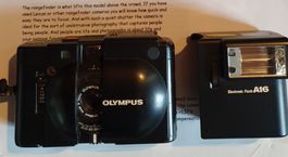 Olympus XA et flash A16