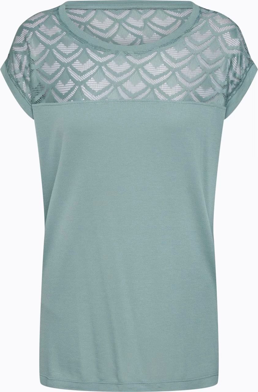 Only T-shirt: T-shirt only mit Spitzen Gr. XS – Usato da Grünen venduto da Coia