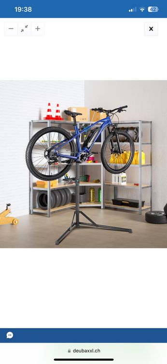 Kaufen Ricardo E-Bike Monzana auf Fahrrad-Montageständer |