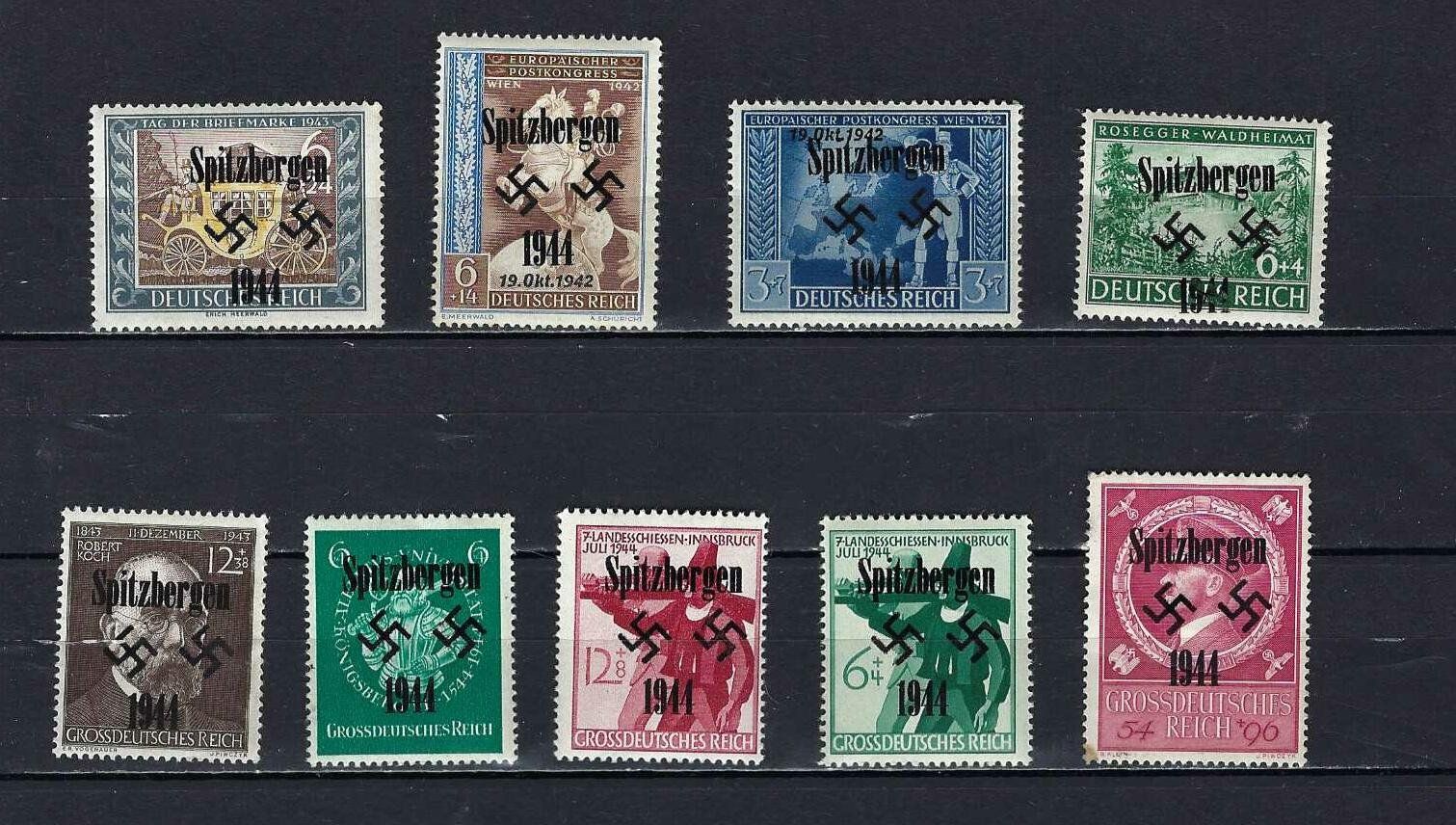 Alle Briefmarken: WKII Besetzung ** – Neu und originalverpackt aus Altstätten SG von Nandodax