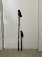 PortaLite Carbon Wanderstöcke, Höhenverstellbar 130cm, Somme