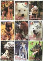 Briefmarken "Hunde". Niger