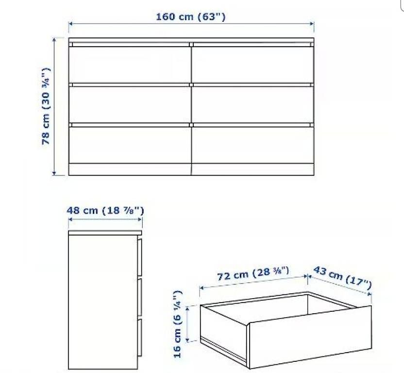 Commodes: IKEA Kommode mit Milchglasplatte – D'occasion à Brütten par Aegi12 1