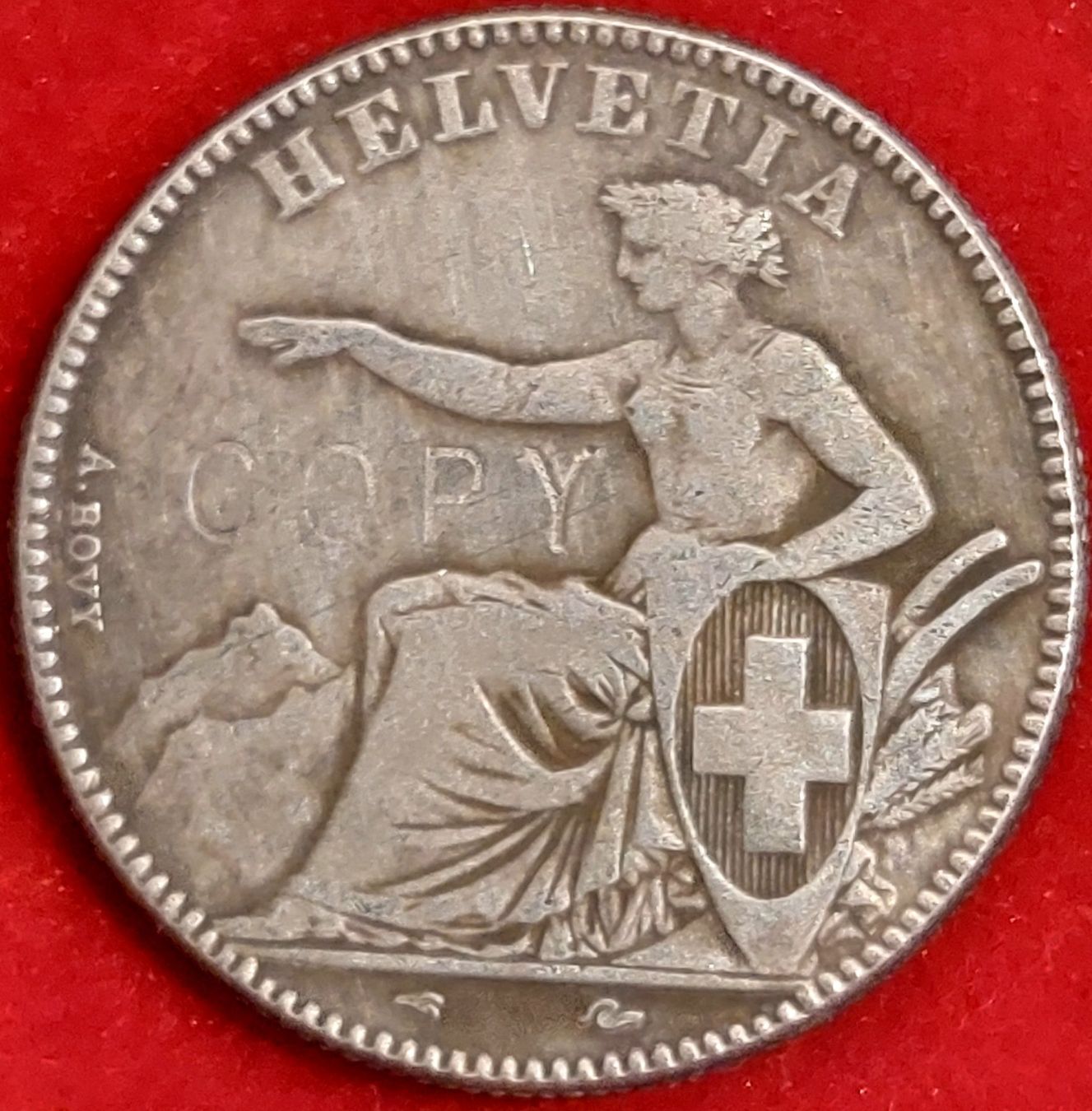 Tutti le monete: 2 Franken 1850 (Replica) – Usato da Arch venduto da repros 1