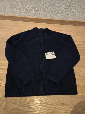 Jacke / Jäggli Gr. 134/140 dunkelblau