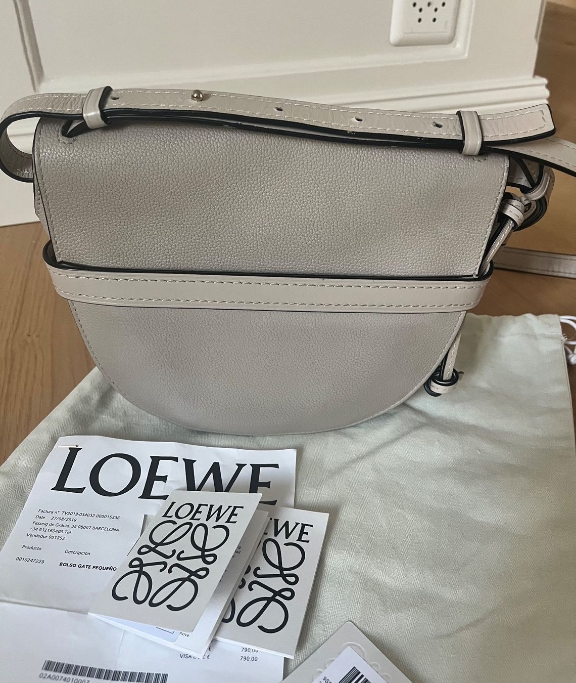 Loewe Borse: Loewe Gate Bag Small in Sand – Usato da Kilchberg ZH venduto da rik_kdl9 2