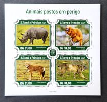 Sao Tome & Principe-Animals ** (2021)