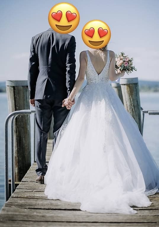 Vestiti: Hochzeitskleid Grösse 32/34 – Usato da Oberweningen venduto da Fabiuzz 1