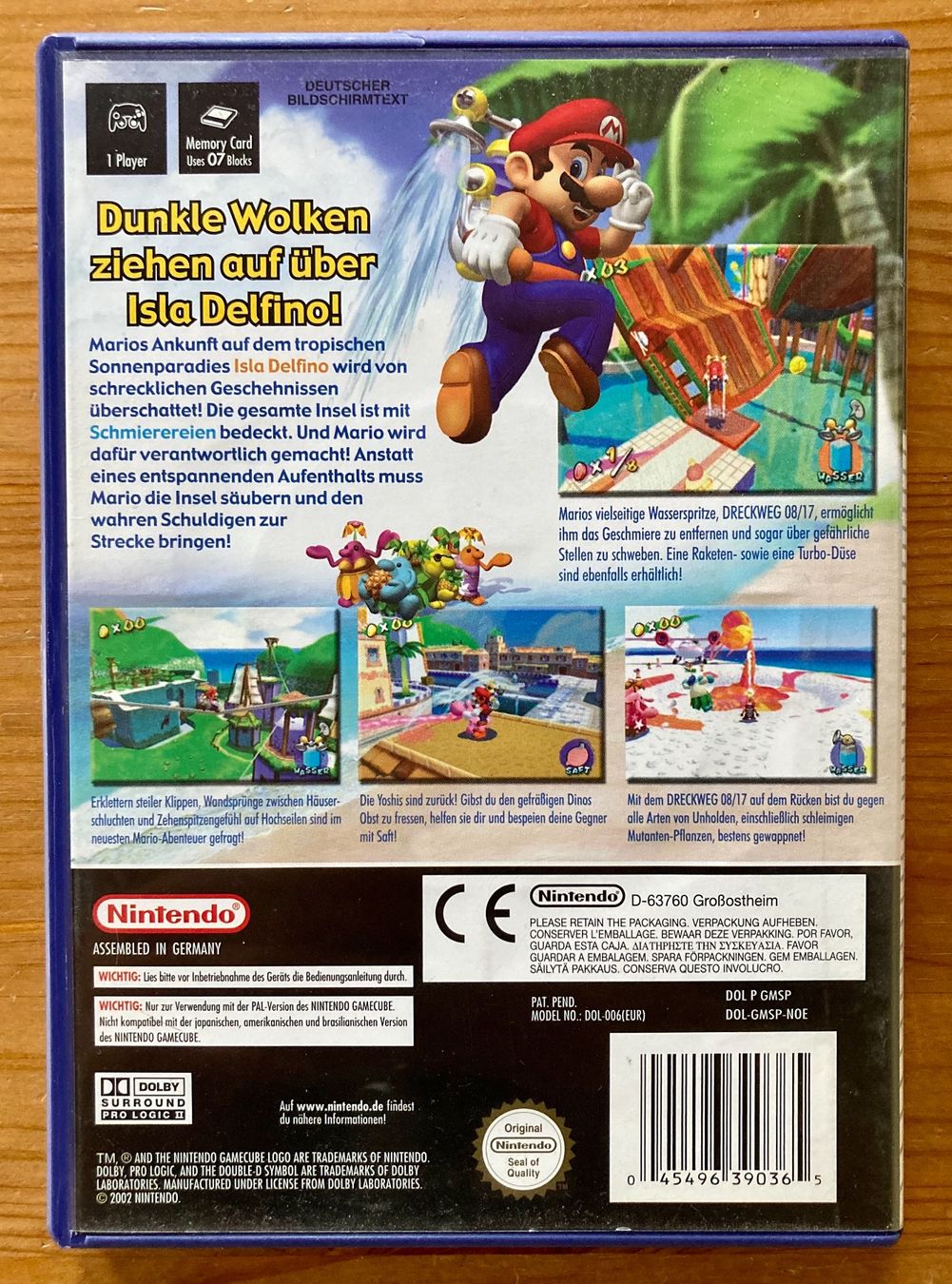 Nintendo Spiele: Super Mario Sunshine - Nintendo GameCube – Gebraucht aus Zürich von  3