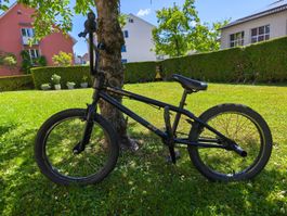 BMX Velo, KHT, 20 TH, matt schwarz, 20,5 Zoll, gebraucht