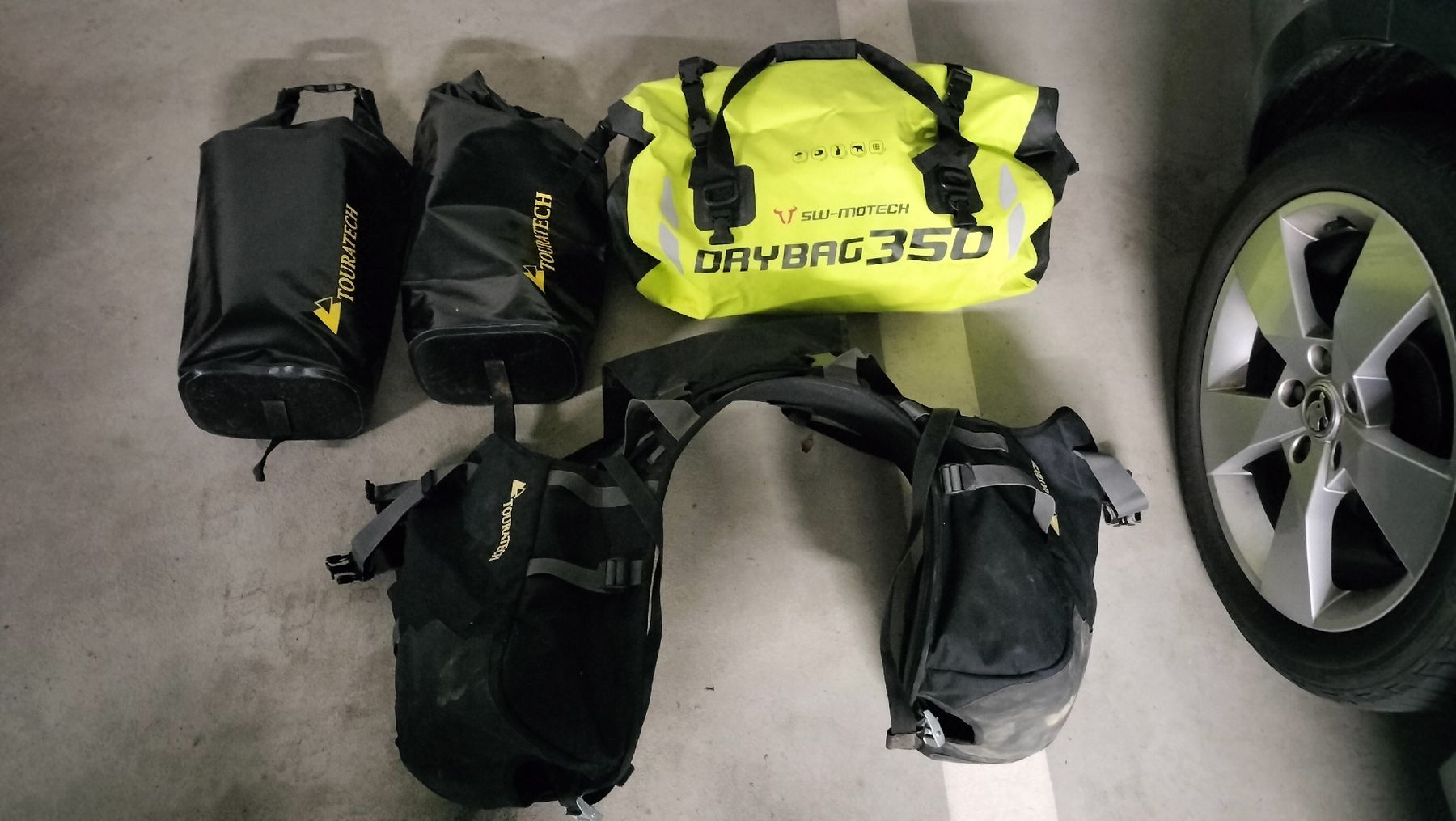 Touratech Mofa-Ersatzteile: Touratech Satteltasche wasserdicht – Gebraucht aus Ittigen von JoJoe