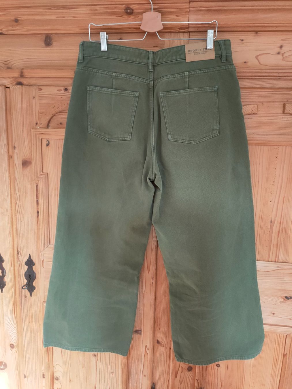 Jeans: Jeans coupe droite vert, mode éthique - Tree People – Gebraucht aus Bern von ale_jb88