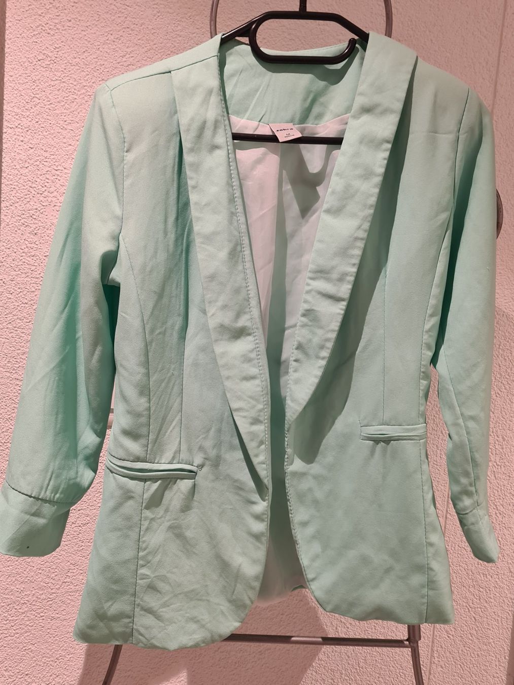 Zebra Jacken: ZEBRA Damen Blazer mintgrün, S/M – Gebraucht aus Amriswil von used2use