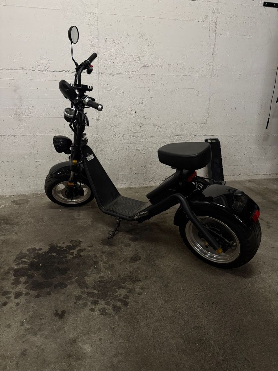 Citycoco Scooter: City Coco Elektroroller,Schwarz – Difettoso da Luzern venduto da Grobar01 1
