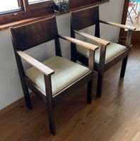 2 chaises avec accoudoirs Meublefabriek L.O.V Oosterbeek