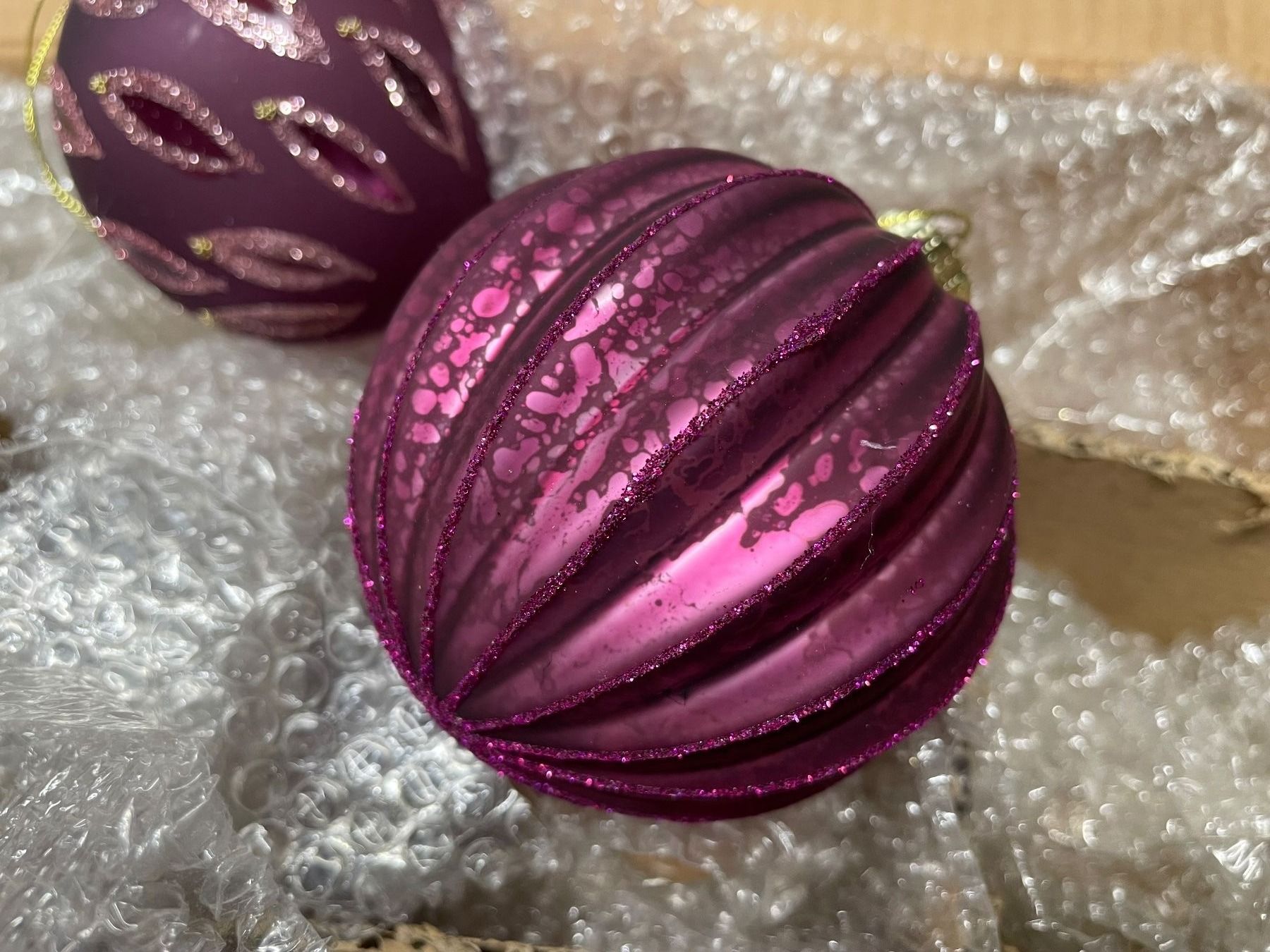 Alle Dekorationen: Weihnachtskugeln Pink/Violett/Neu/OVP – Neu (gemäss Beschreibung) aus Volketswil von rubin74 2