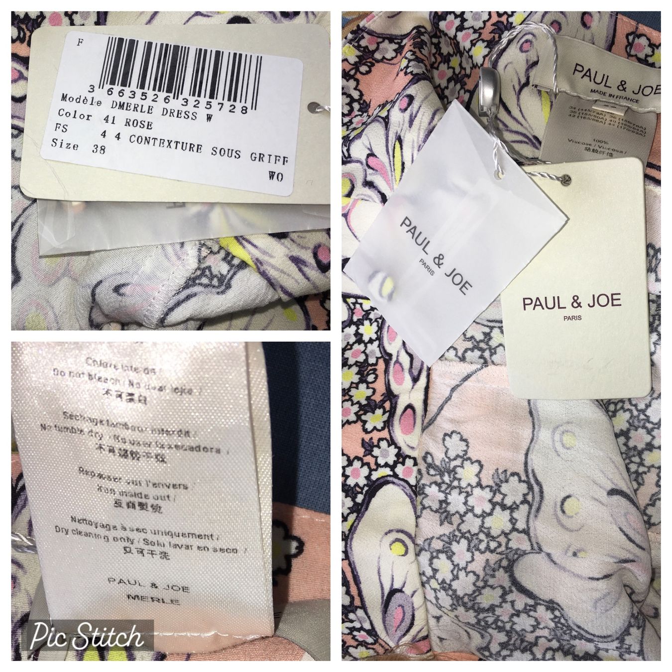 Vestiti: PAUL & JOE PARIS MAXIKLEID GR. 38 NEU – Nuovo e nell'imballaggio originale da Unteraegeri venduto da MH203 9