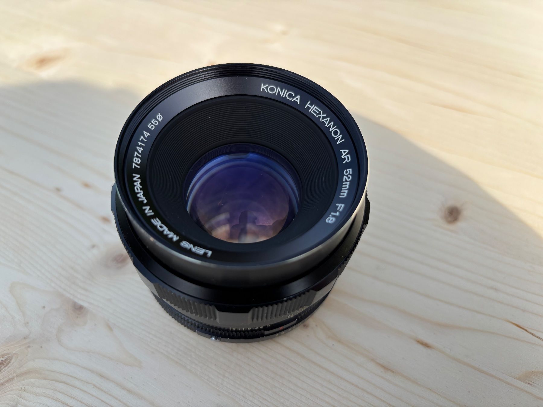Konica Objectifs: Konica Hexanon AR 52mm F1.8 – D'occasion à Feldbach par Olive1 2