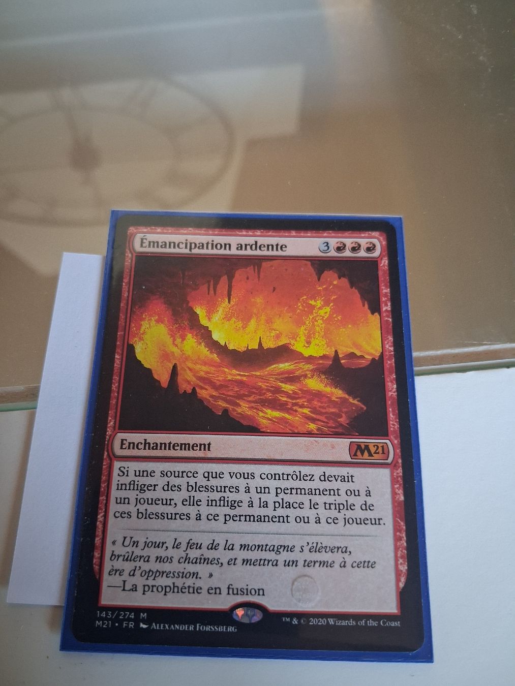 Giochi: carte magic rare mythique : émancipation ardente  – Usato da Rossemaison venduto da danou01