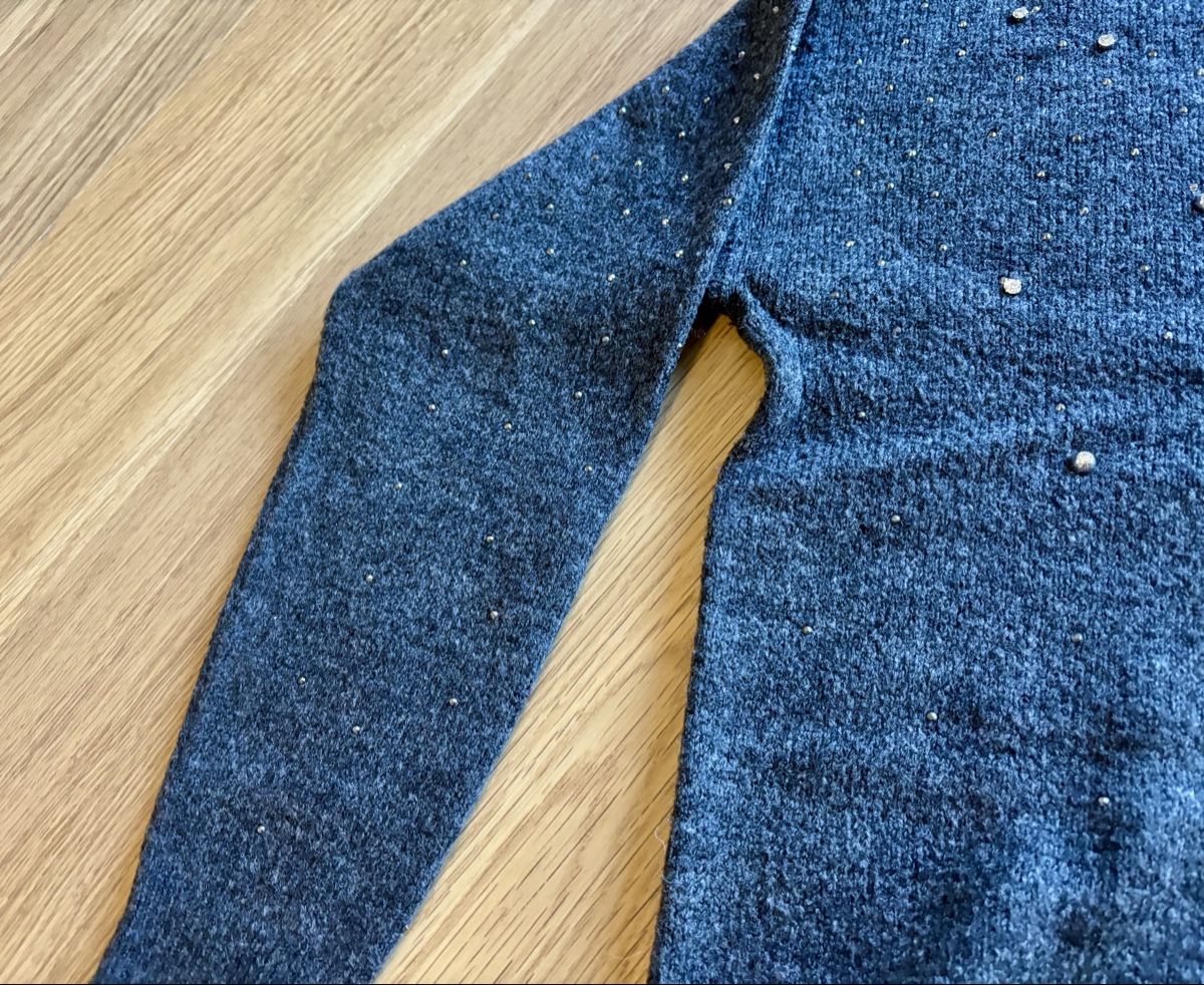 C&A Maglioni & Felpe: C&A Glitzerpullover, Gr. S, rose & grau – Usato da Baden venduto da Tiffany6878 8