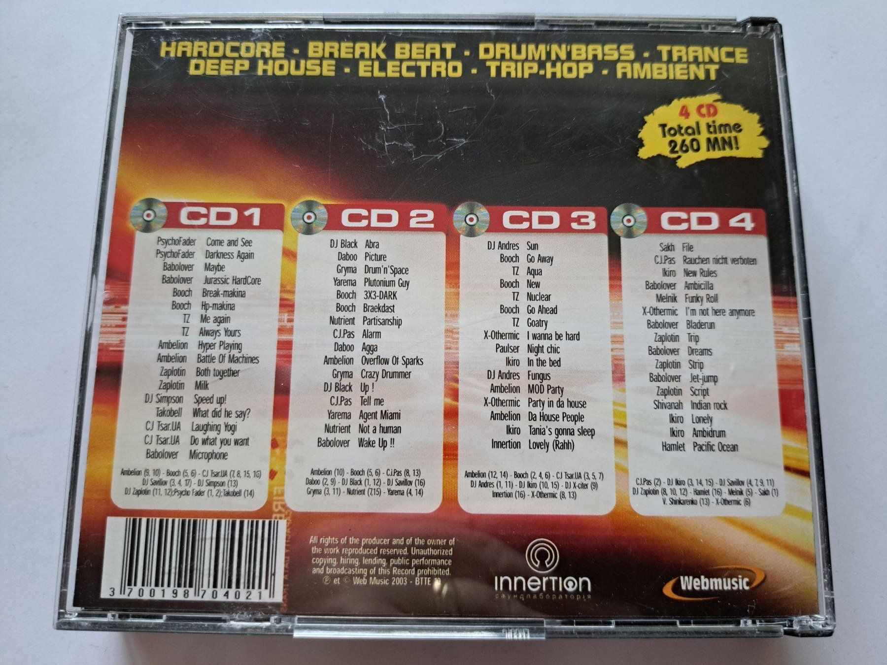 CD: Cd Tendances Techno 4 CDs – Usato da Pully venduto da bro_n52j 1