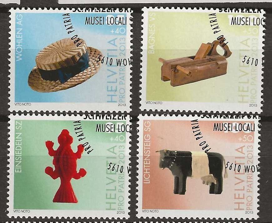 Tutti i francobolli: PP2013 - Pro Patria 2013 1er jour – Usato da Trélex venduto da Phil_Albert
