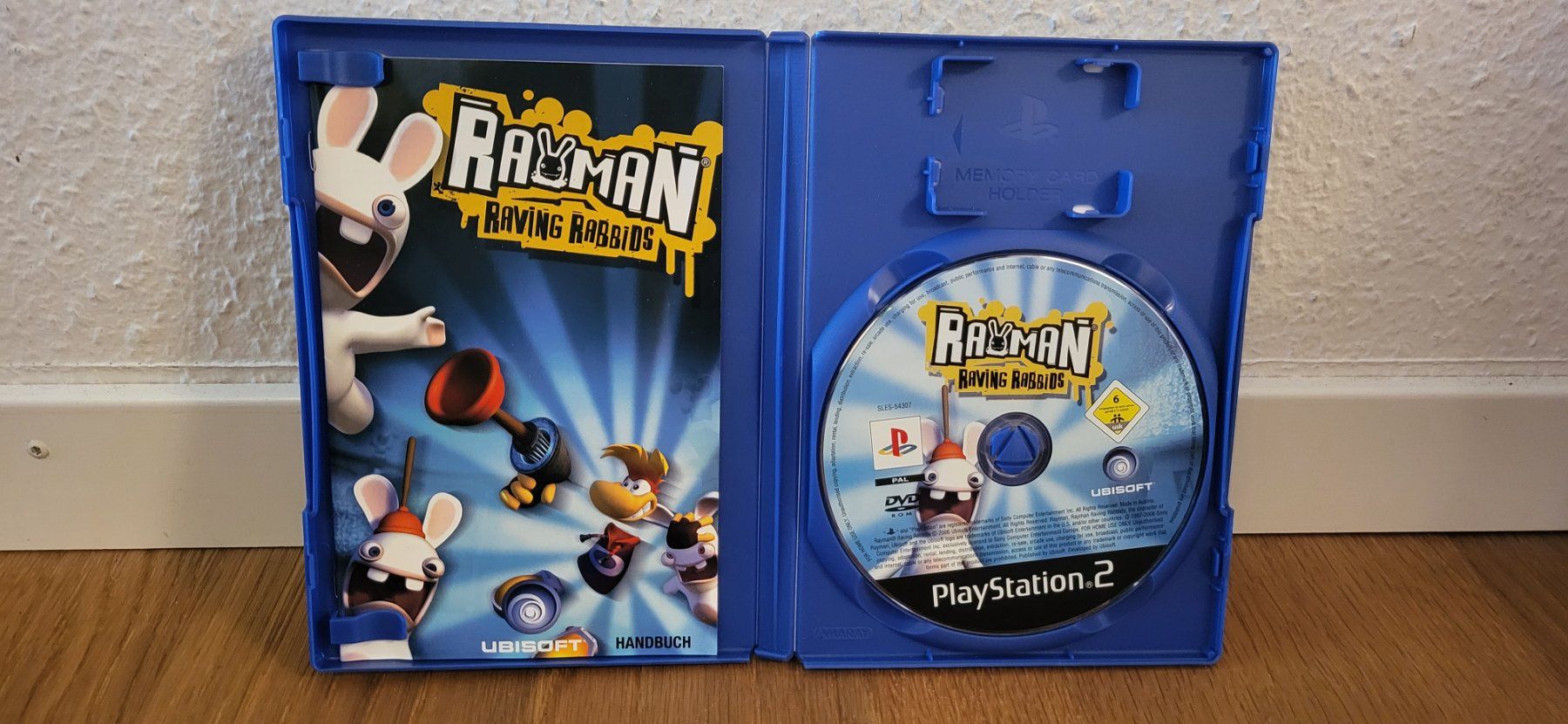 Sony Giochi: PS 2 - Rayman Raving Rabbids – Usato da Münsingen venduto da DigitaleSpielecke 2